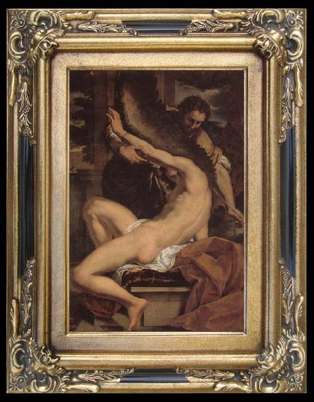 framed  Charles Lebrun Daedalus and Icarus, Ta015